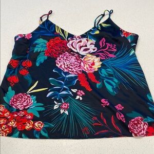 Stars Above Blue and Pink Sleeveless Fitted Camisole